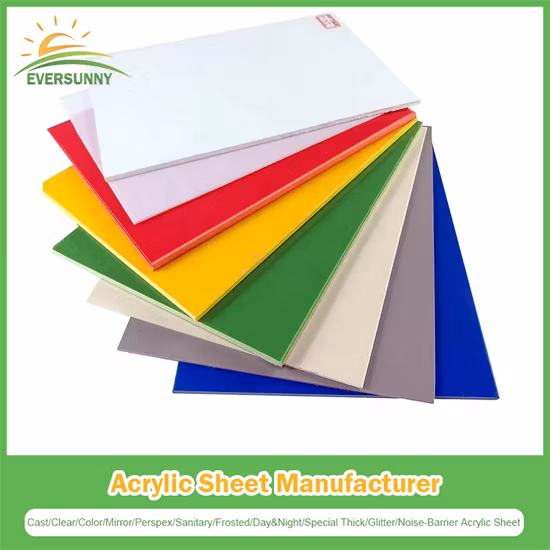 Prodotti artigianali per taglio laser acrilico in lastre acriliche estruse