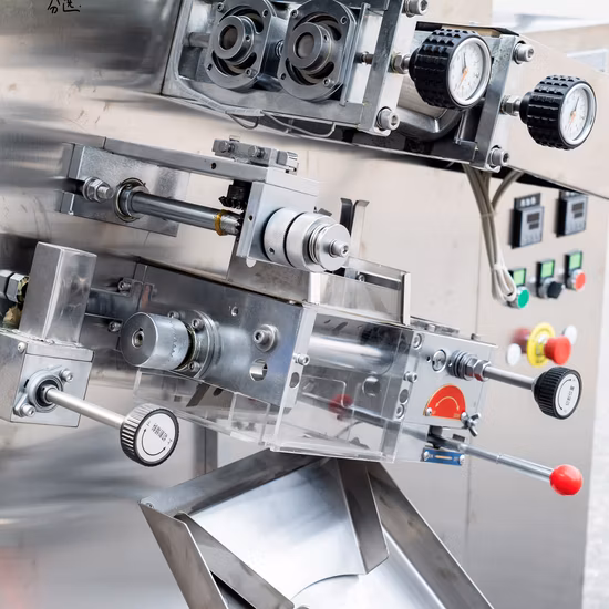 Vffs Granulare/Soia/Salsa/Aceto/Olio/Caffè/Miele/Polvere/Pasta/Condimento/Zucchero Confezione Bustina Busta a Striscia Sigillatura Automatica Riempimento Imballaggio Alimentare Confezionatrice