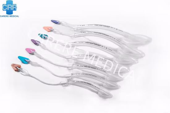 Prodotto medico monouso per uso medico con maschera laringea in PVC