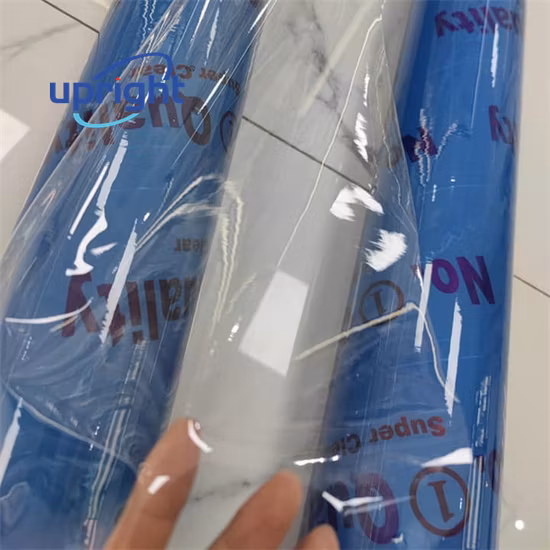 Fornitore di film in PVC trasparente di fabbrica Rotolo di fogli trasparenti con spessore personalizzato per tende a strisce